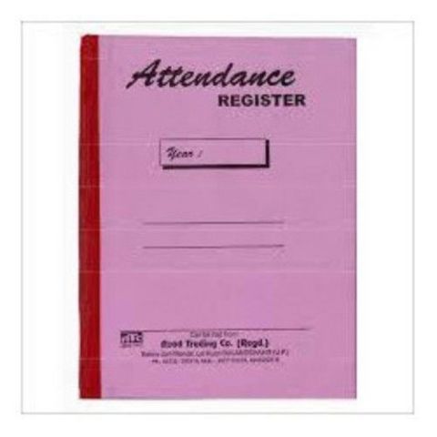 	Attendance Register - 1 Quire