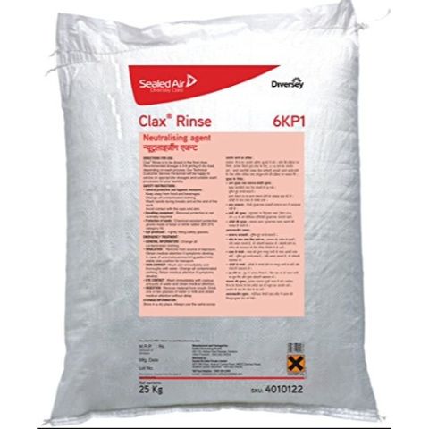 Diversey Clax Rinse 4010122 - 25 Kg