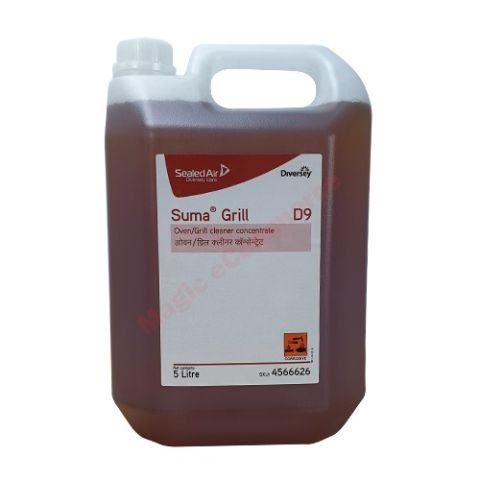 Diversey Suma Grill D9 Cleaner 4566626 - 2 X 5 Ltrs