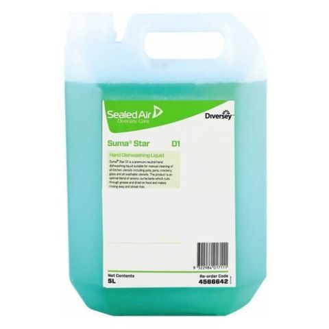 Diversey Suma Star D1 4566642 - 2 X 5 Ltrs