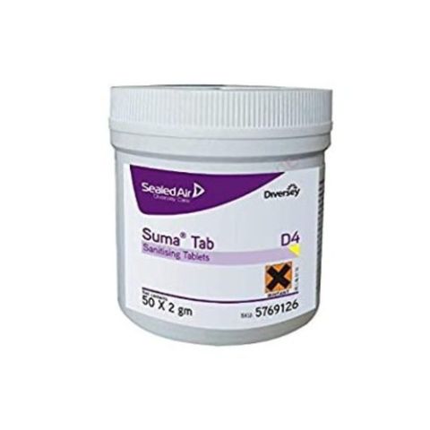 Diversey Suma Tab D4 5769126 - 10 X 100 Gms