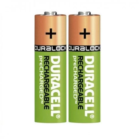 Duracell AA Rechargeable Battery 2500 mAh - Pack Of 2