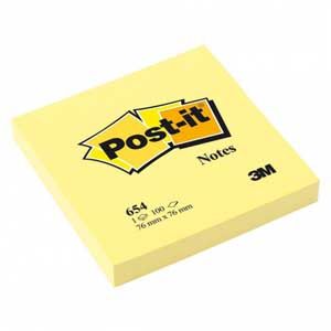 Post It Yellow Notes 3 X 3
