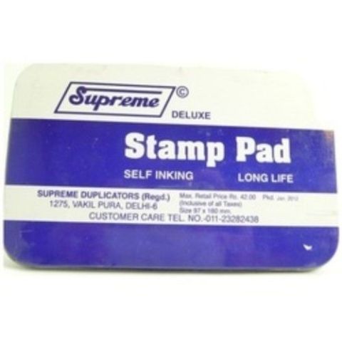SUPREME STAMP PAD BLUE MEDIUM
